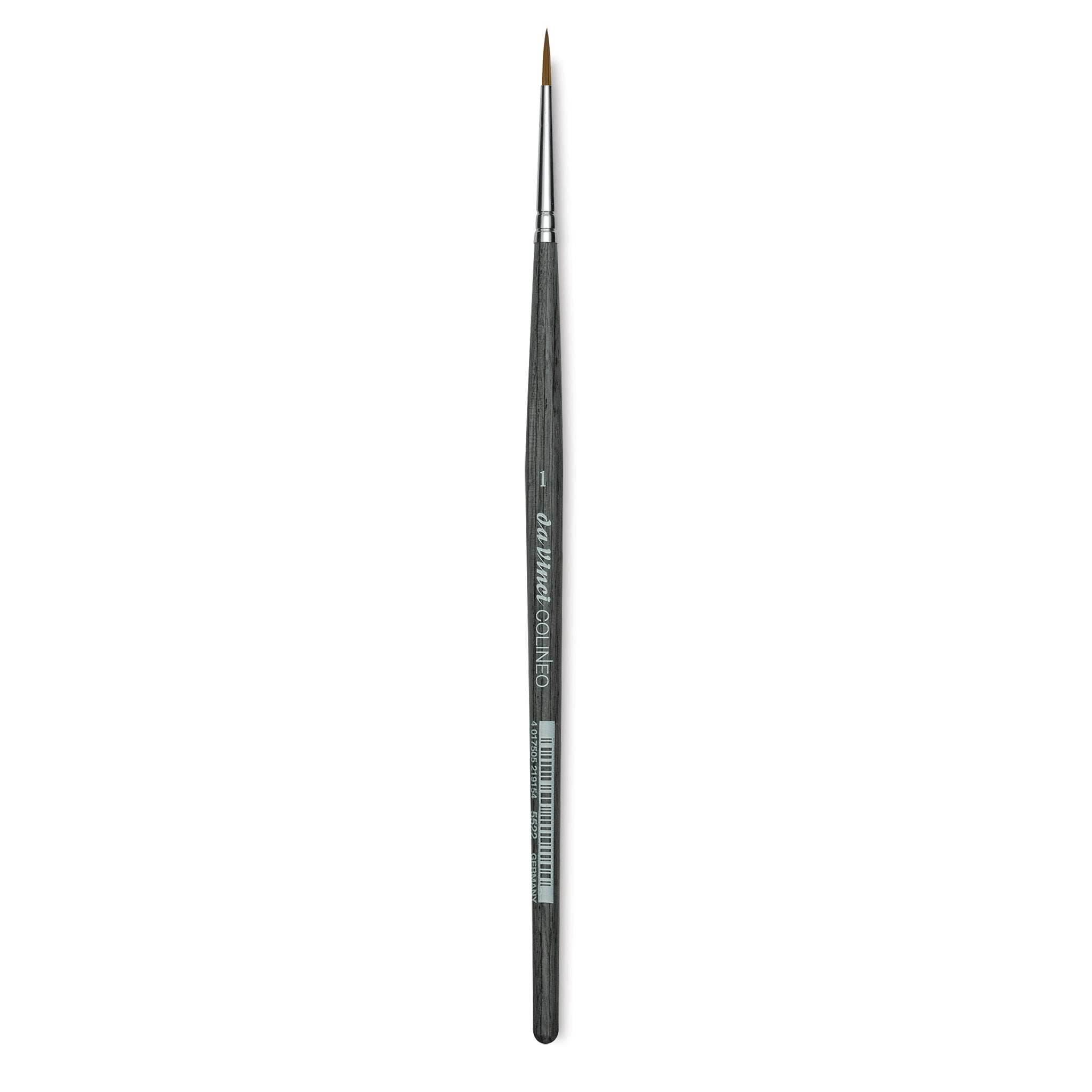 Da Vinci: Colineo - Synthetic Kolinsky Red Sable Brush - Series 5522 - Size 1 - Round - 