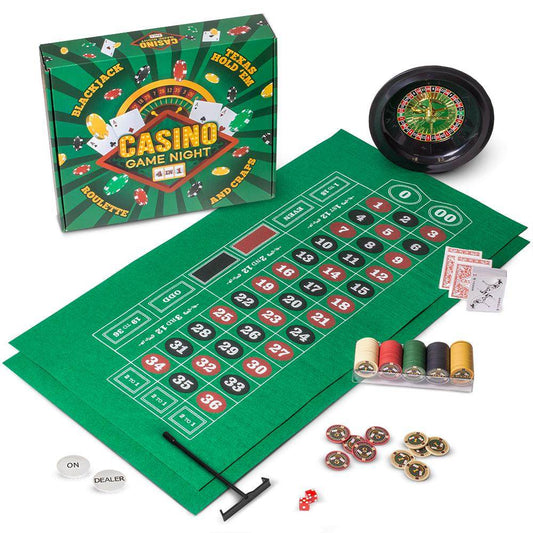 Casino Game Night: 4 Games in 1 - 