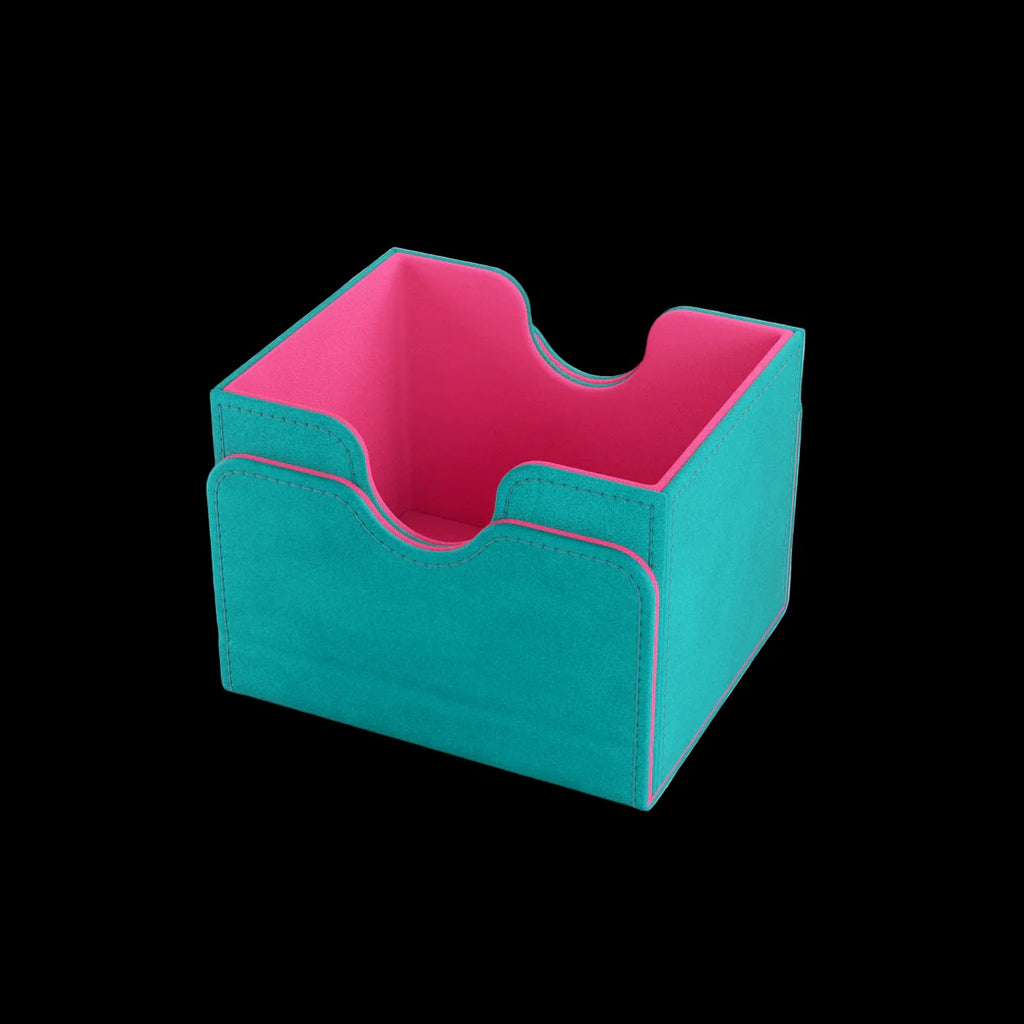 GameGenic: Sidekick 100+ XL Teal/Pink Deck Box