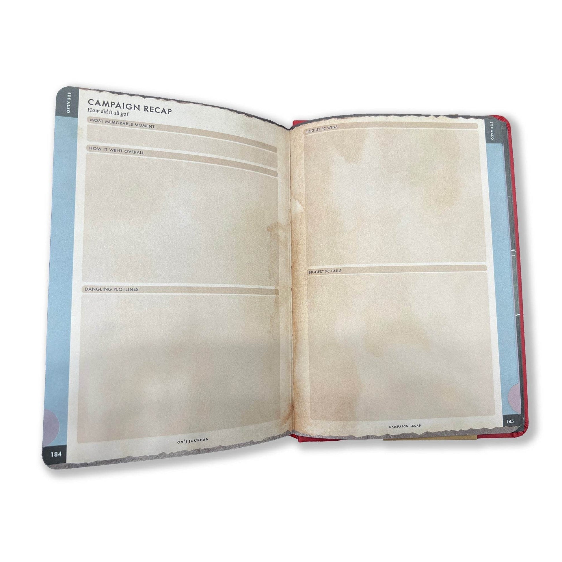 Gamemaster's Journal - Red Castle