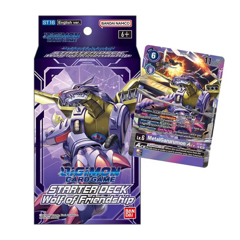 Digimon Wolf of Friendship Starter ST16