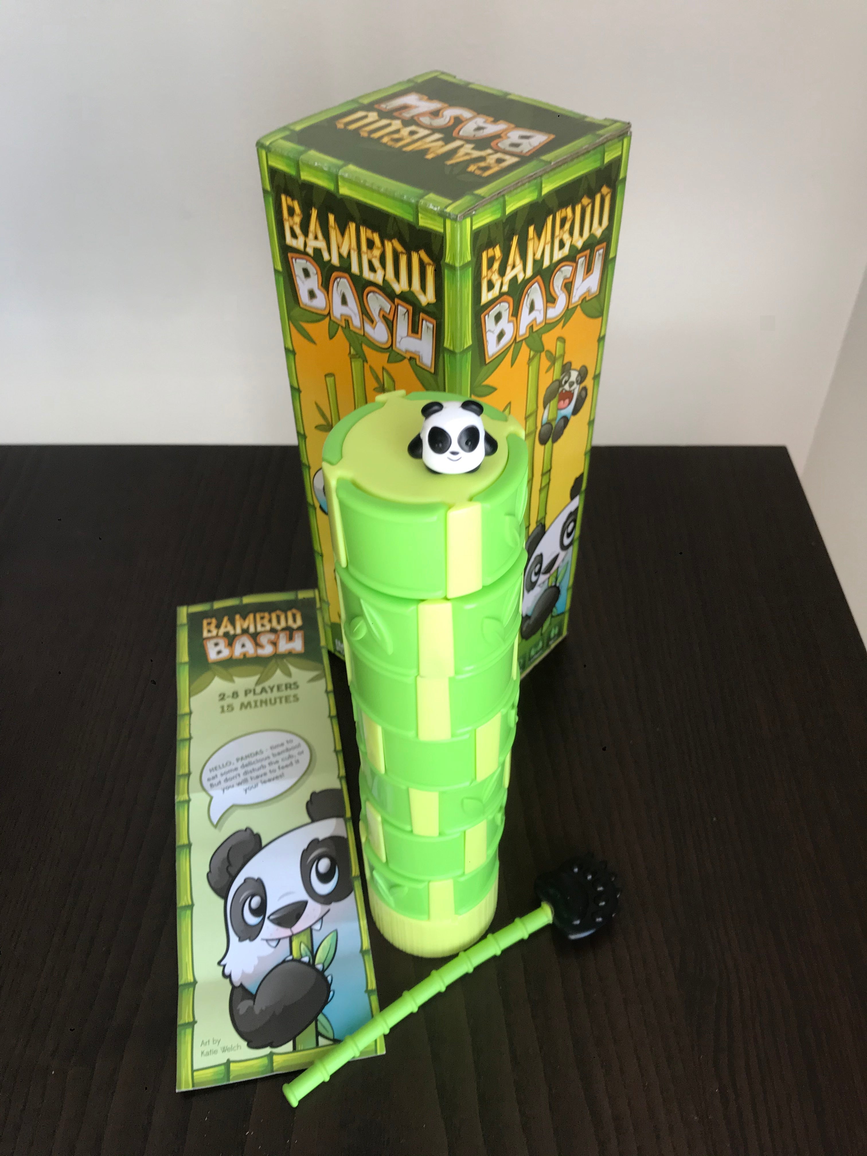 Bamboo Bash 2-8 Player Panda Dexterity Game  -