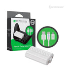 Game N' Charge Battery Kit (White) Compatible With Xbox Series X® / Xbox Series S®/ Xbox One - Role-Players