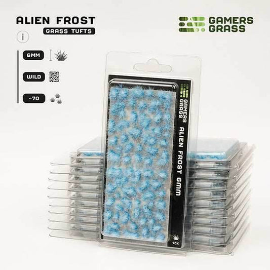 Gamers Grass Tufts: Alien Tufts- Frost 6mm- Wild - 