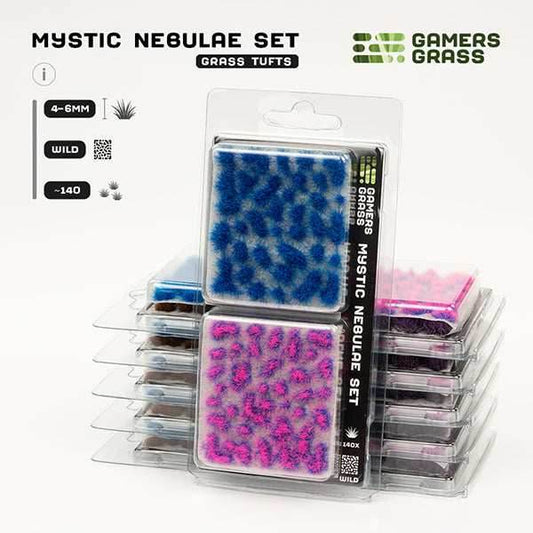 Gamers Grass Tufts: Mystic Nebulae Set- Wild - 
