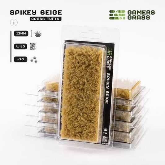 Gamers Grass Tufts: Spikey Beige 12mm- Wild - 