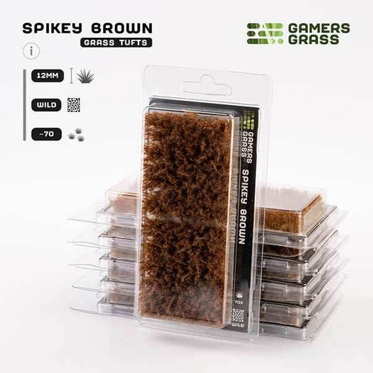 Gamers Grass Tufts: Spikey Brown 12mm- Wild - 