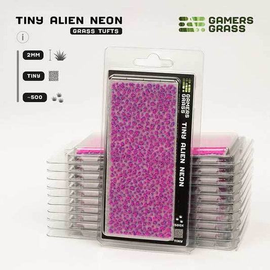Gamers Grass Tufts: Tiny Alien Tufts- Neon 2mm - 