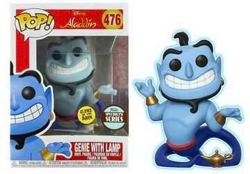 Pop! Vinyl: Disney's Aladdin - Genie with Lamp (Glow) Specialty Series Exclusive) - 