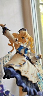 Genshin Impact Barbara Figure, Lumine, Xiangling Traveler Aether Venti