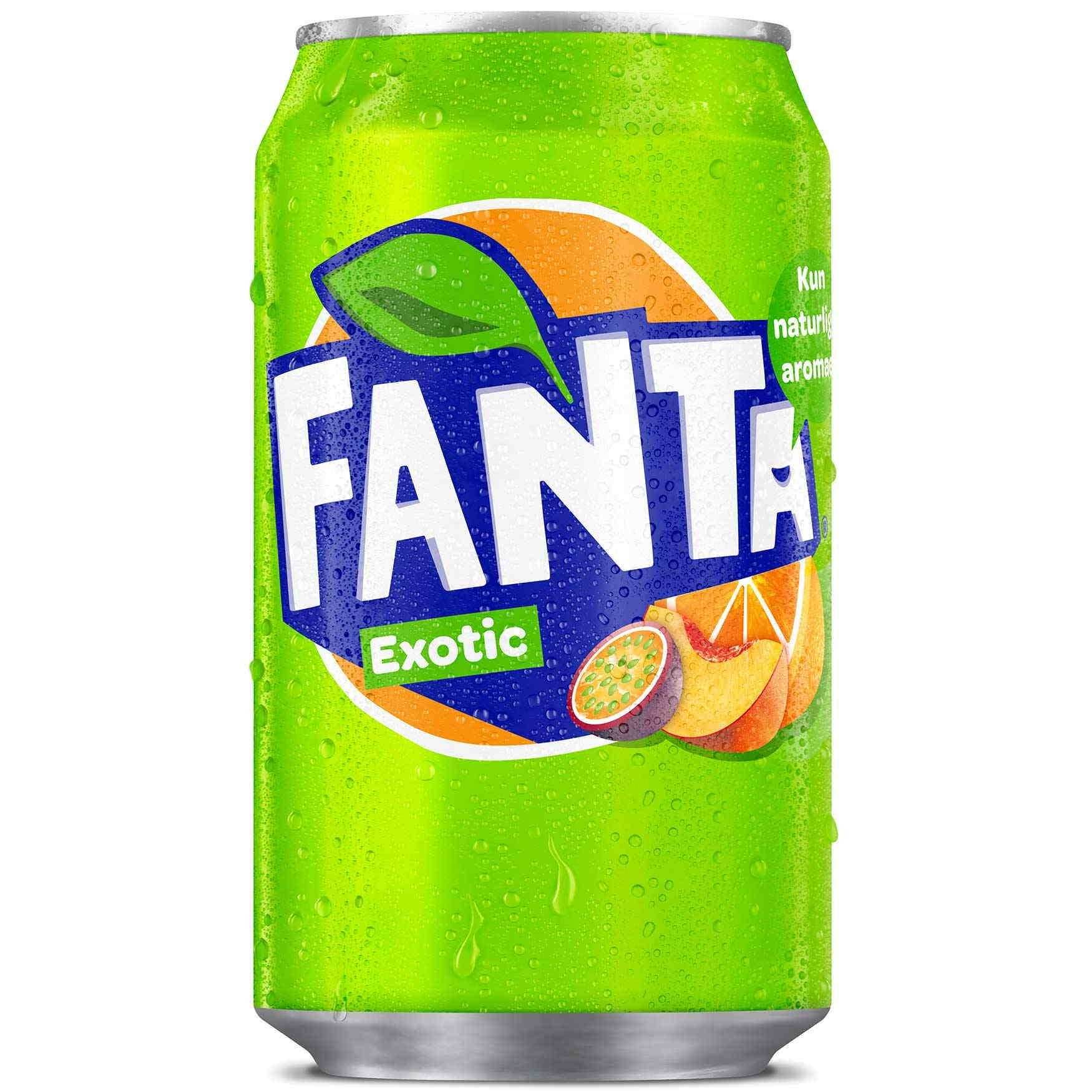 Fanta Exotic (11oz) (Denmark) - 