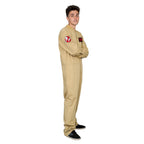 Ghostbusters Zip up Jumpsuit with 4 Attachable Patches