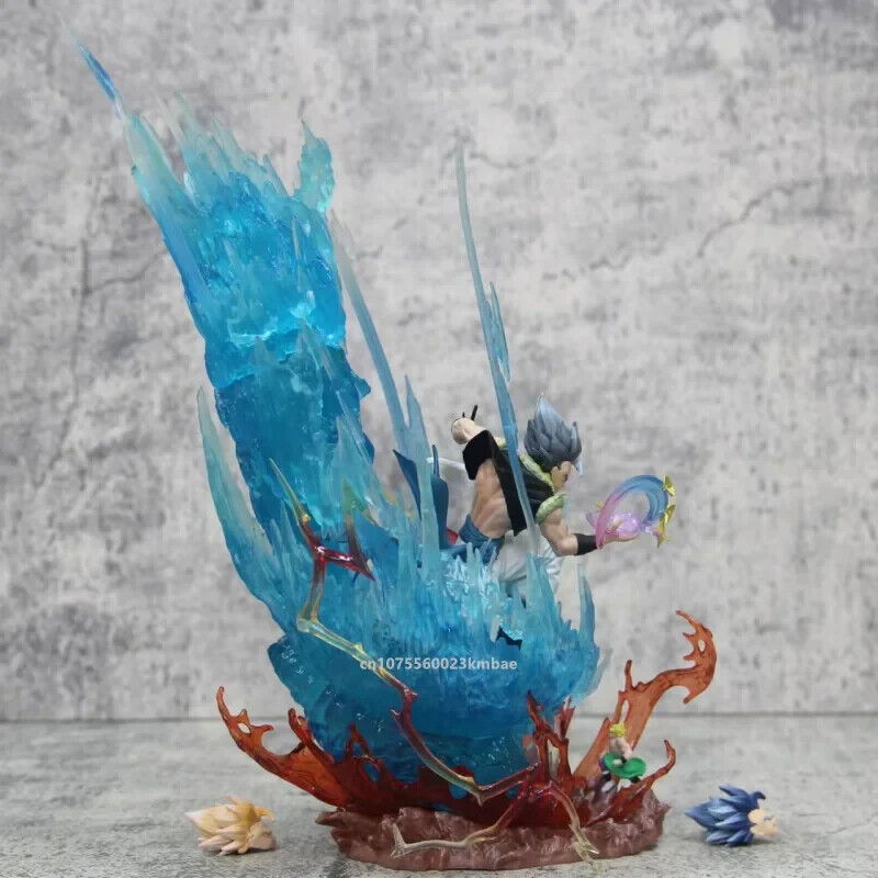 Gogeta Vs Broly Figure, Dragon Ball Super Saiyan Blue Anime Figurine 11 in