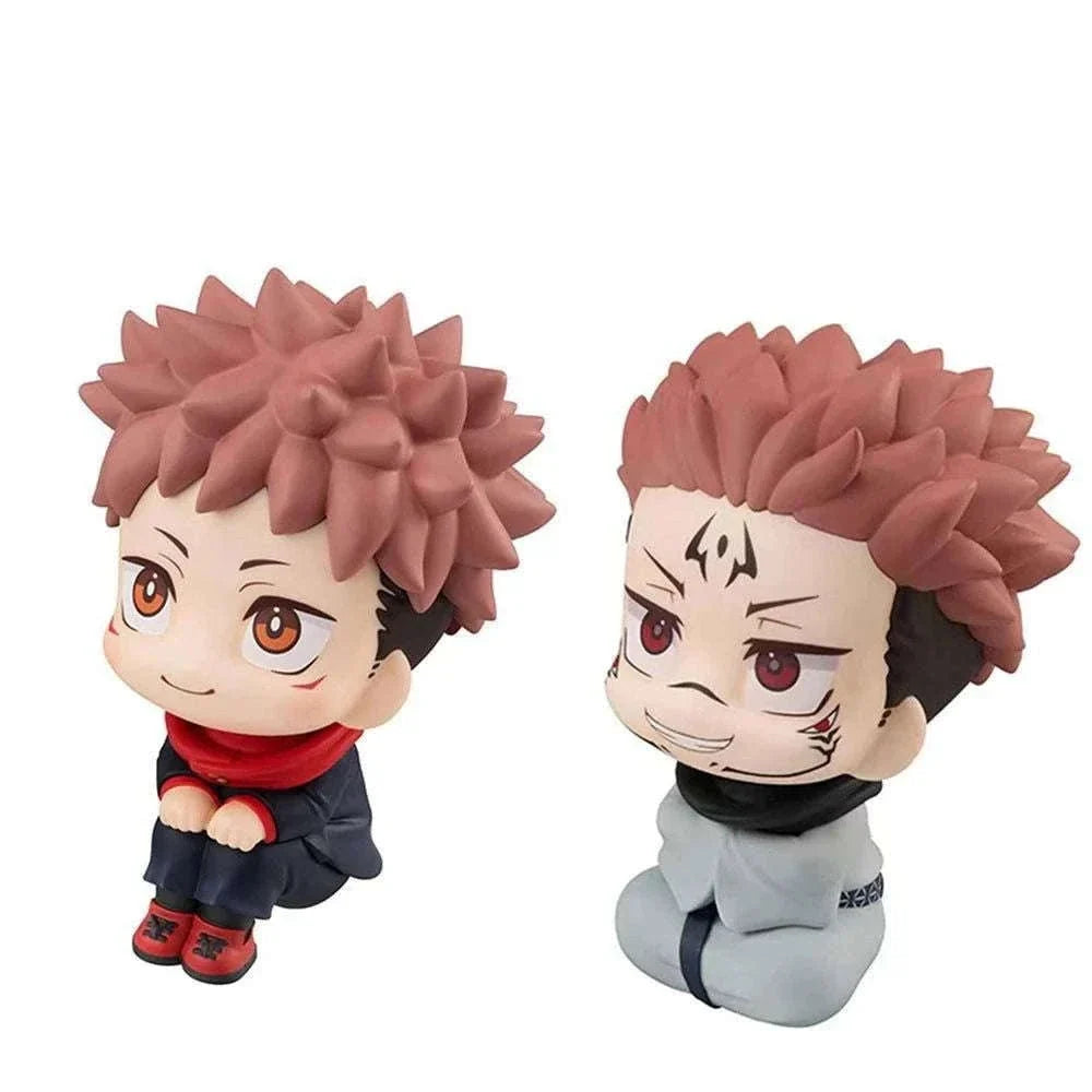 Gojo Satoru Anime Figure Jujutsu Kaisen Action Figurines Chibi Mini Set PVC Model Collectible Display Toy Gift