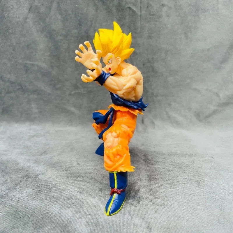 Goku Dragon Ball Z Anime Figure, Kamehameha Cell Saga Dragon Ball Z Super Saiyan Figurine, Anime 6in