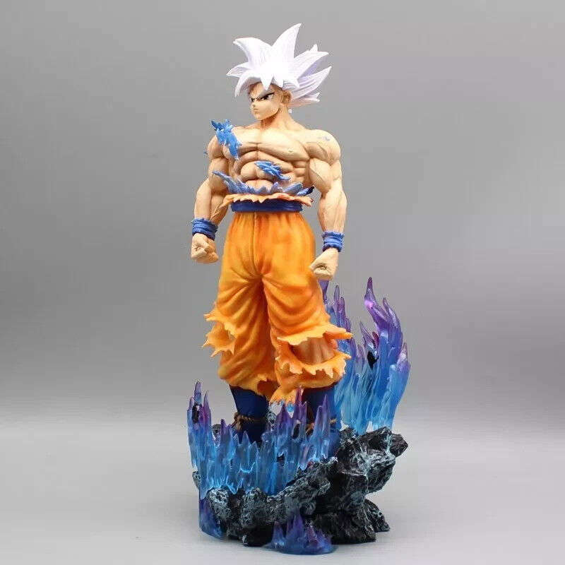 Goku Ultra Instinct Anime Figurines, Dragon Ball Super Collectible Figures 13 in
