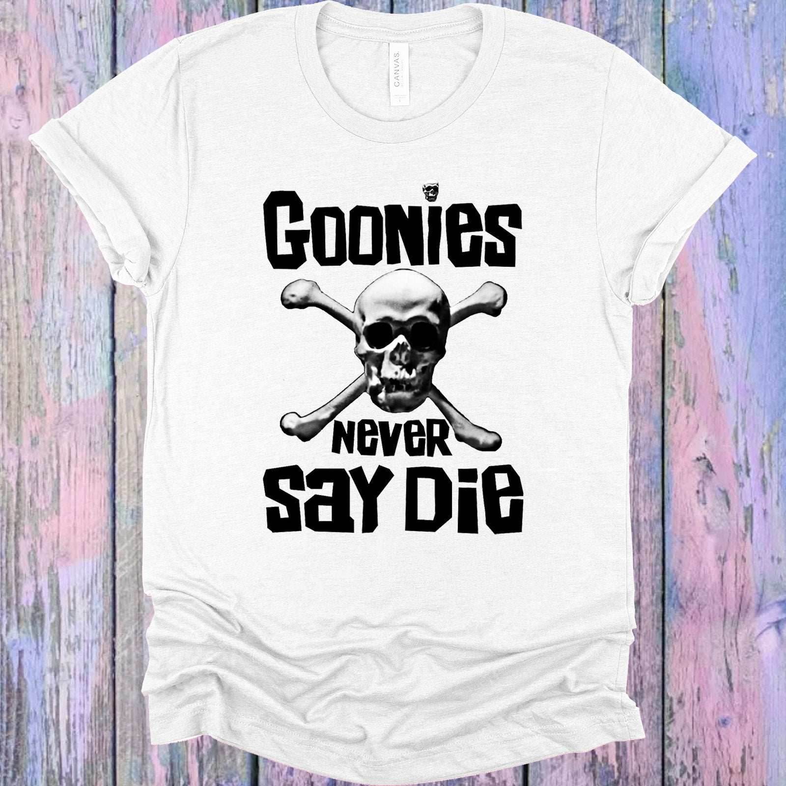Goonies Never Say Die Graphic Tee - S