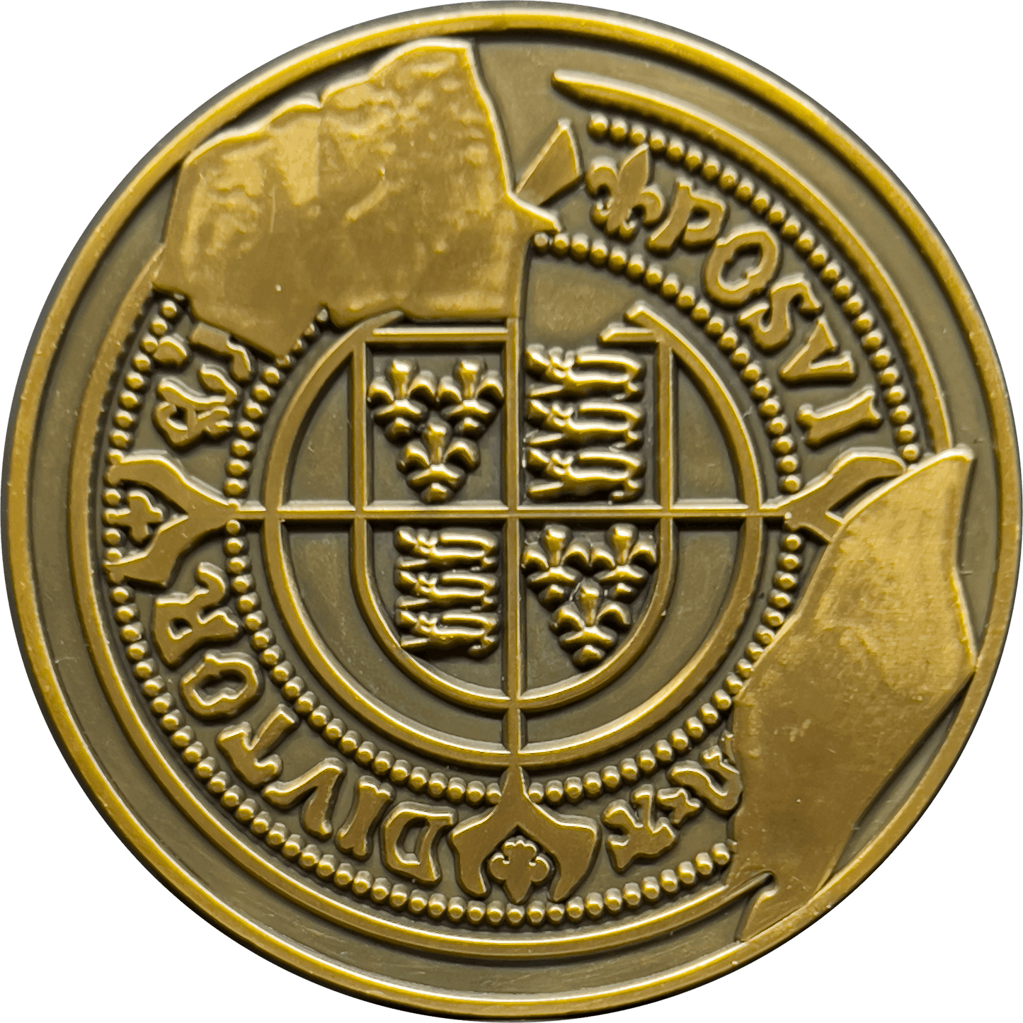 GL15-007 Goonies Doubloon Hi-C Challenge Coin One Eyed Willie pirate Treasure Replica Prop - 