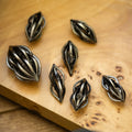 Gothic Thorn Hollow Metal DND Dice Set