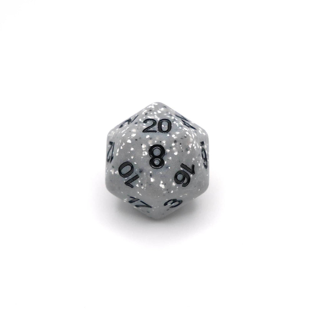 Granite Malphite - 7 Piece DnD Dice Set | Acrylic RPG Gaming Dice - 