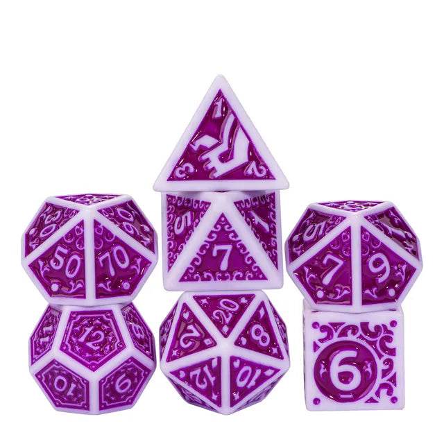 Grape Explosion RPG Dice Set - 