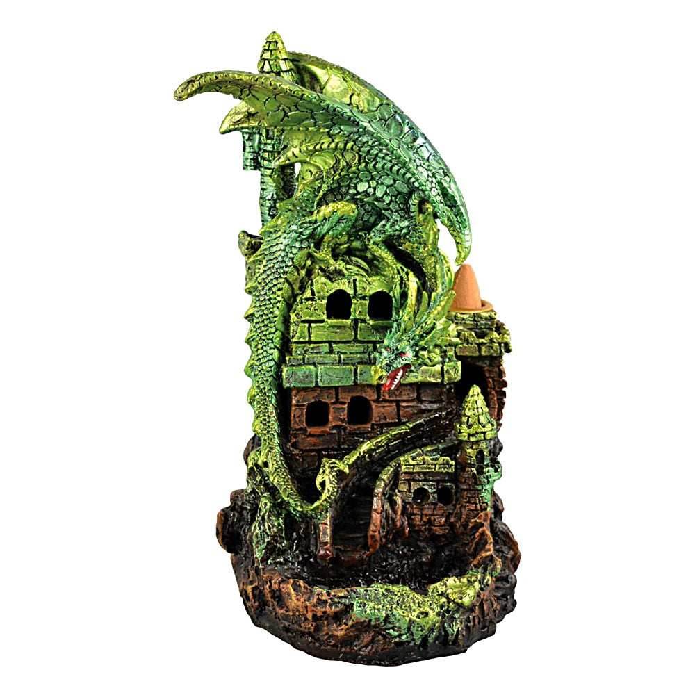 Green Dragon Backflow Incense Burner - 