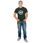Adult Unisex Green Lantern Hunter Green Logo Halloween Cosplay Costume T-Shirt