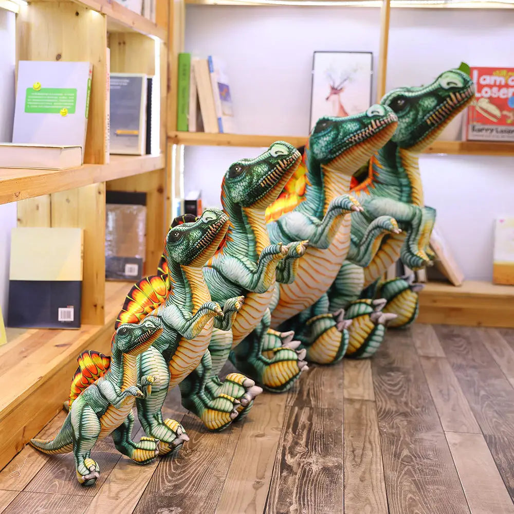 Spinosaurus Plush Toy – Giant Realistic Dinosaur Stuffed Animal Pillow
