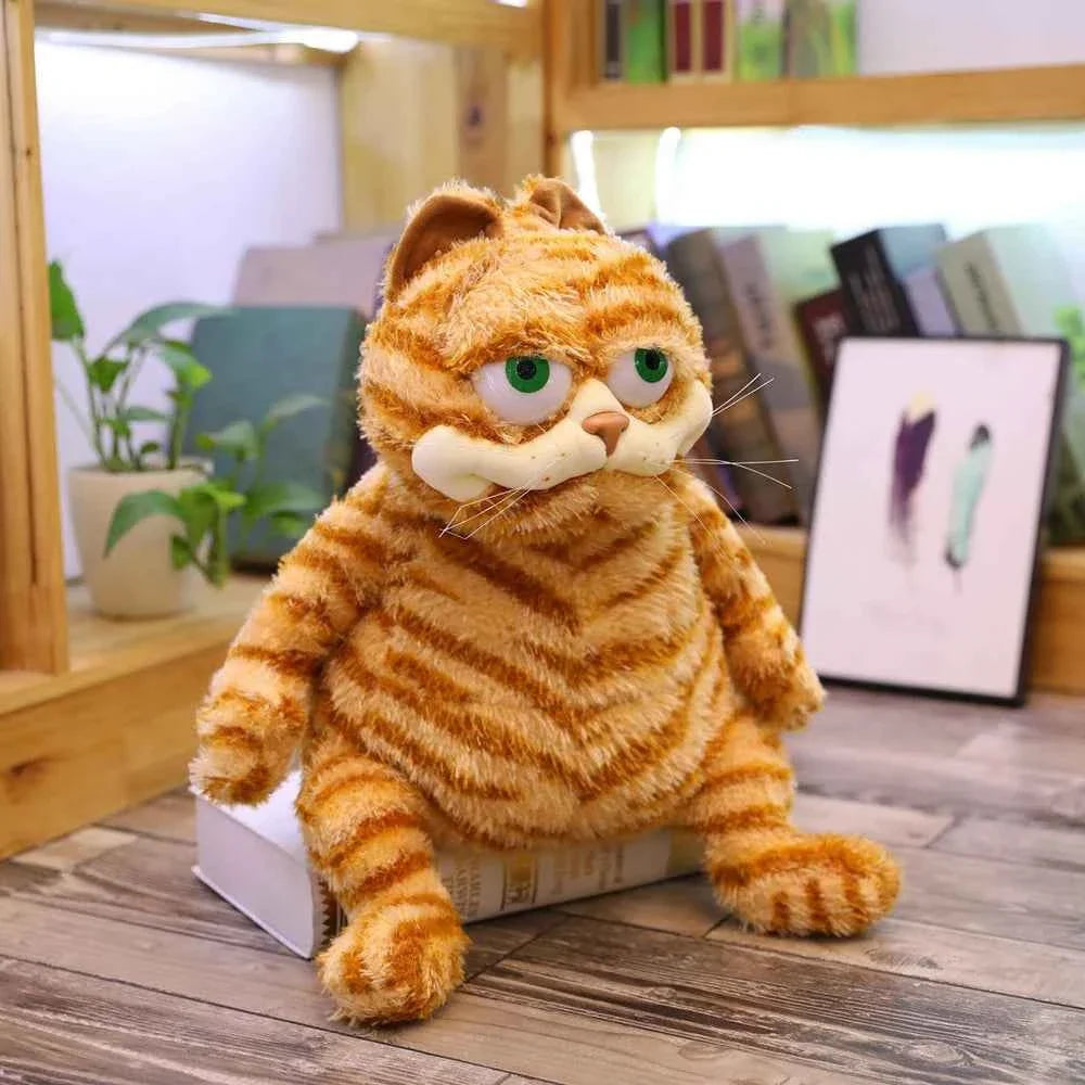 Cute Fat Cat Plush Toy – Chubby Stuffed Cat Plush Pillow