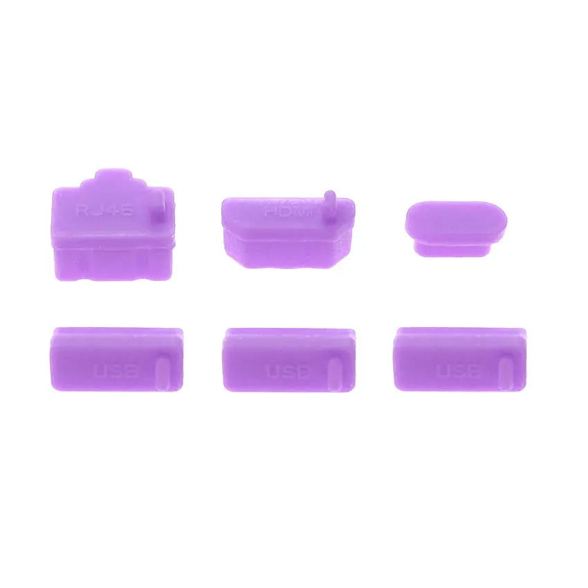 1 Set Silicone Dust Plug Set | Anti-Dust Cover for PS5, PS4, PS3 Console