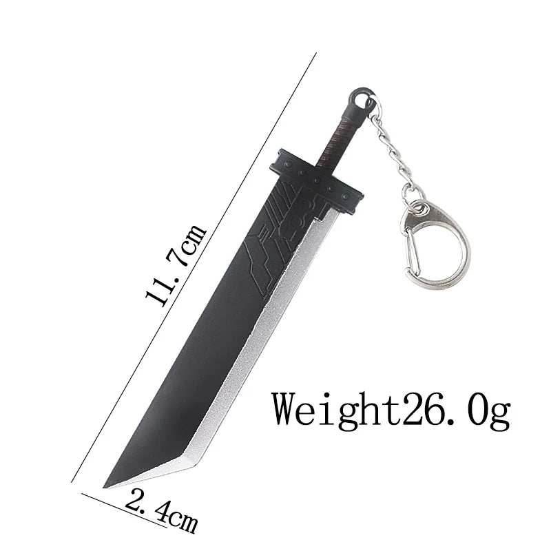 Final Fantasy 7 Cloud Buster Sword Keychain - 