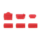 1 Set Silicone Dust Plug Set | Anti-Dust Cover for PS5, PS4, PS3 Console