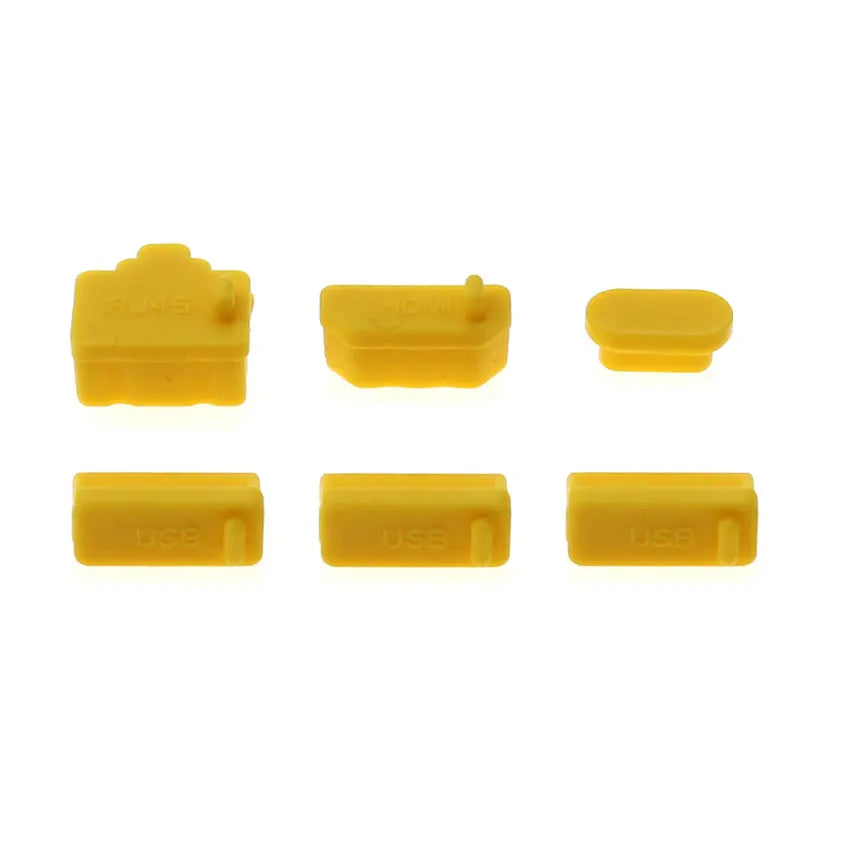 1 Set Silicone Dust Plug Set | Anti-Dust Cover for PS5, PS4, PS3 Console