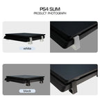 DATA FROG Cooling Feet Stand for PS4 Slim Pro | Horizontal Holder with Anti-Slip Design
