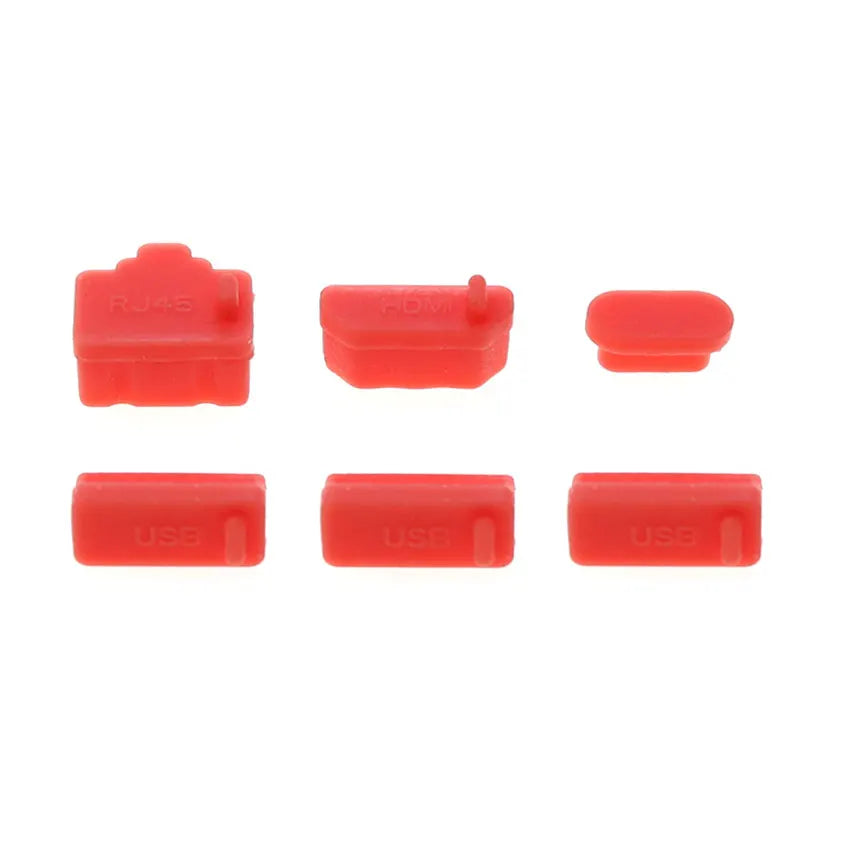 1 Set Silicone Dust Plug Set | Anti-Dust Cover for PS5, PS4, PS3 Console