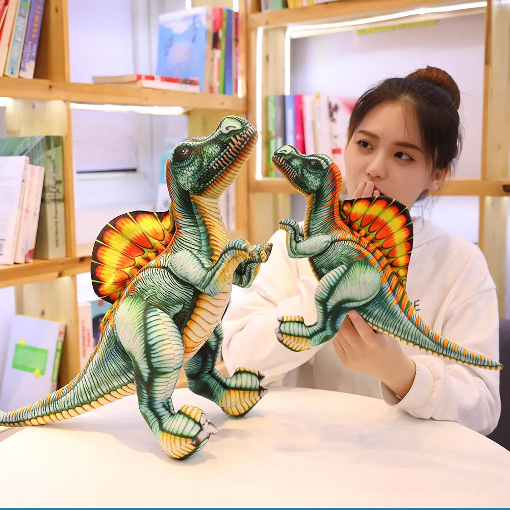 Spinosaurus Plush Toy – Giant Realistic Dinosaur Stuffed Animal Pillow