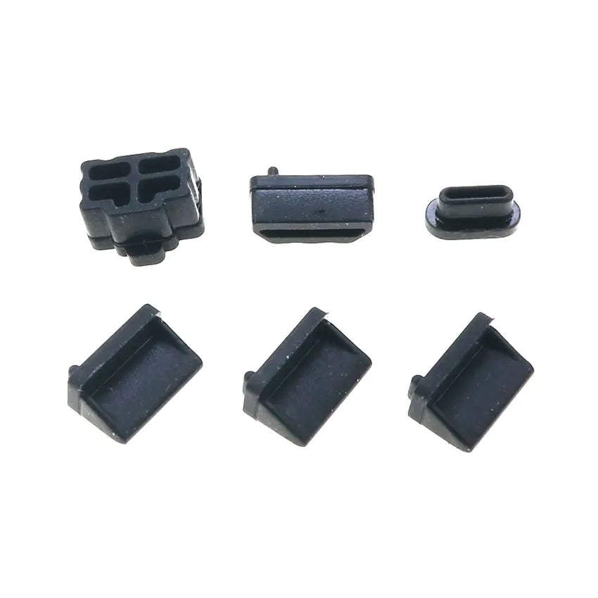 1 Set Silicone Dust Plug Set | Anti-Dust Cover for PS5, PS4, PS3 Console