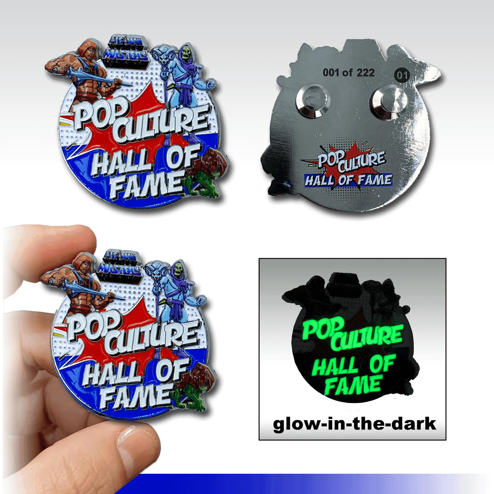 He-Man Masters of the Universe Pop Culture Hall of Fame Official Limited Edition Pin - 