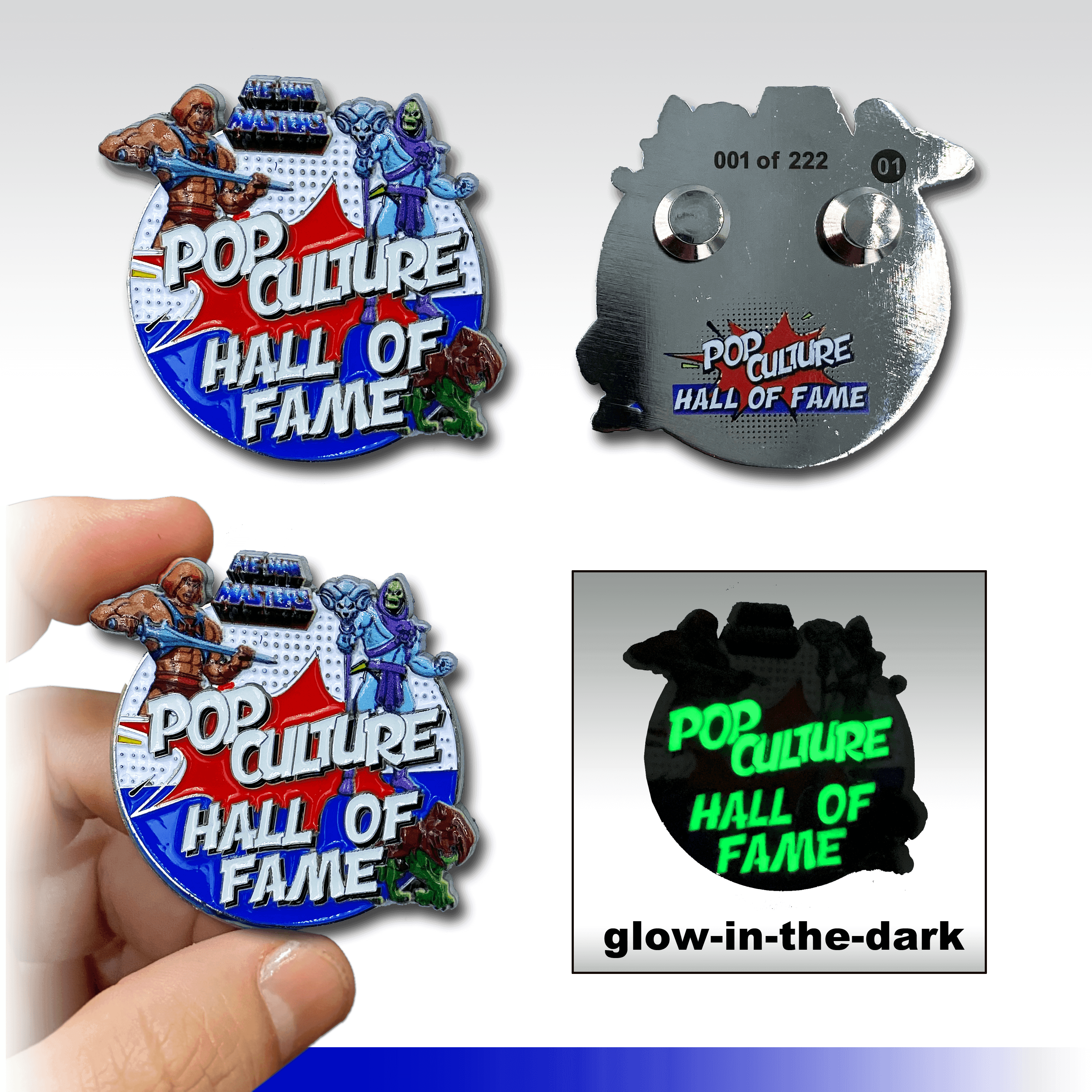 He-Man Masters of the Universe Pop Culture Hall of Fame Official Limited Edition Pin - 