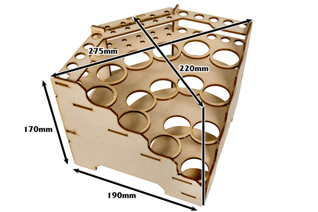 Modular Paint Rack - 35mm 90 Degree Angle - 