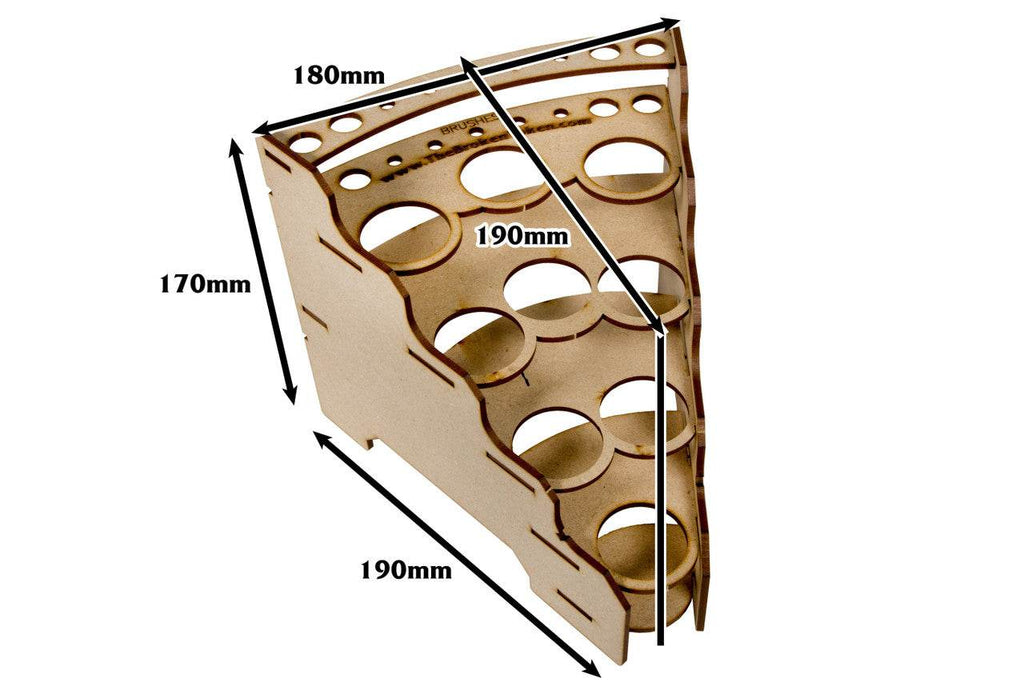 Modular Paint Rack - 35mm 45 Degree Angle - 