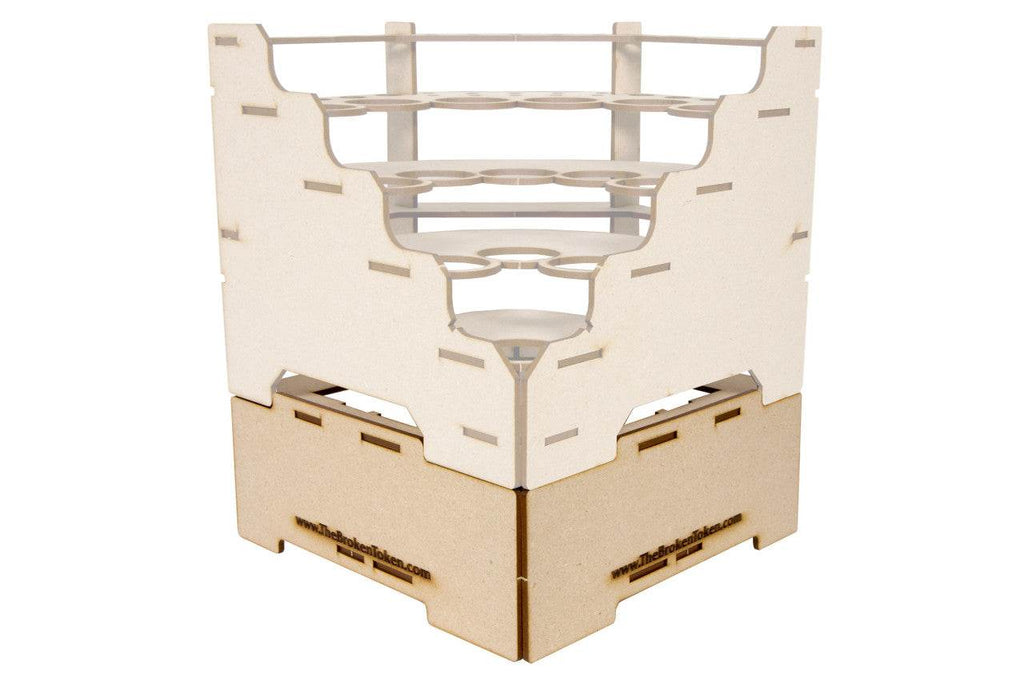 Modular Paint Rack - Riser 90 Degree Angle - 