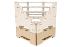 Modular Paint Rack - Riser 90 Degree Angle - 