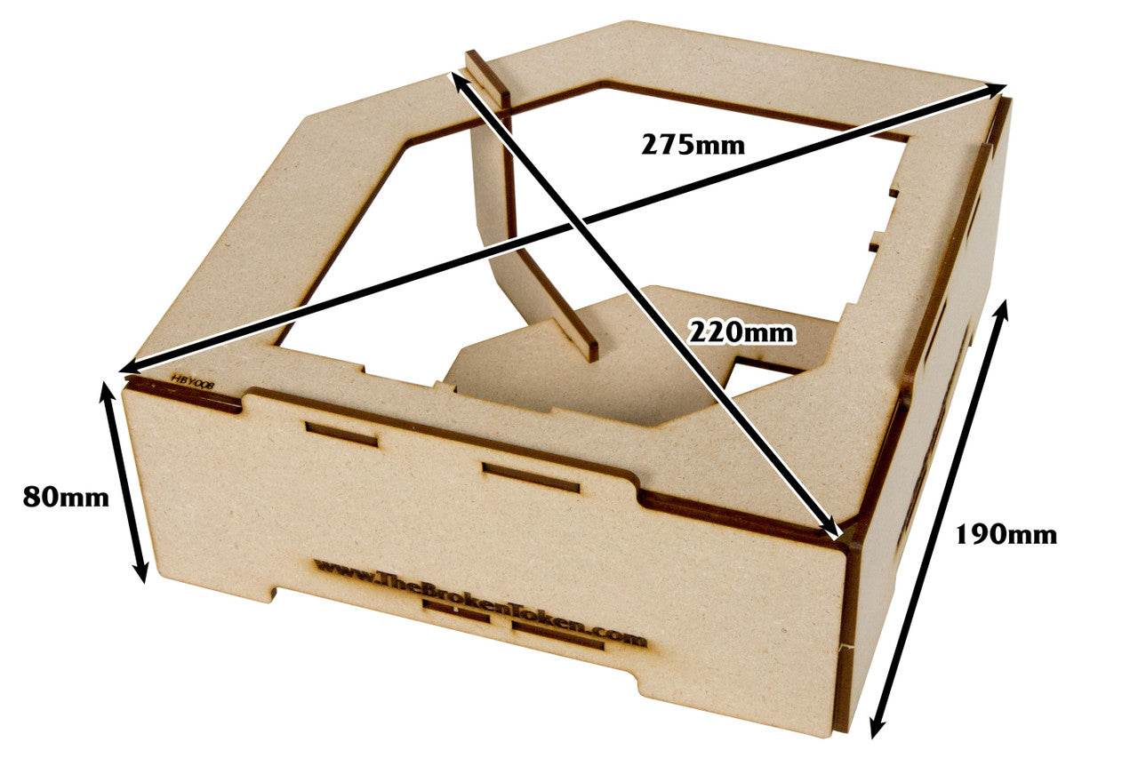 Modular Paint Rack - Riser 90 Degree Angle - 