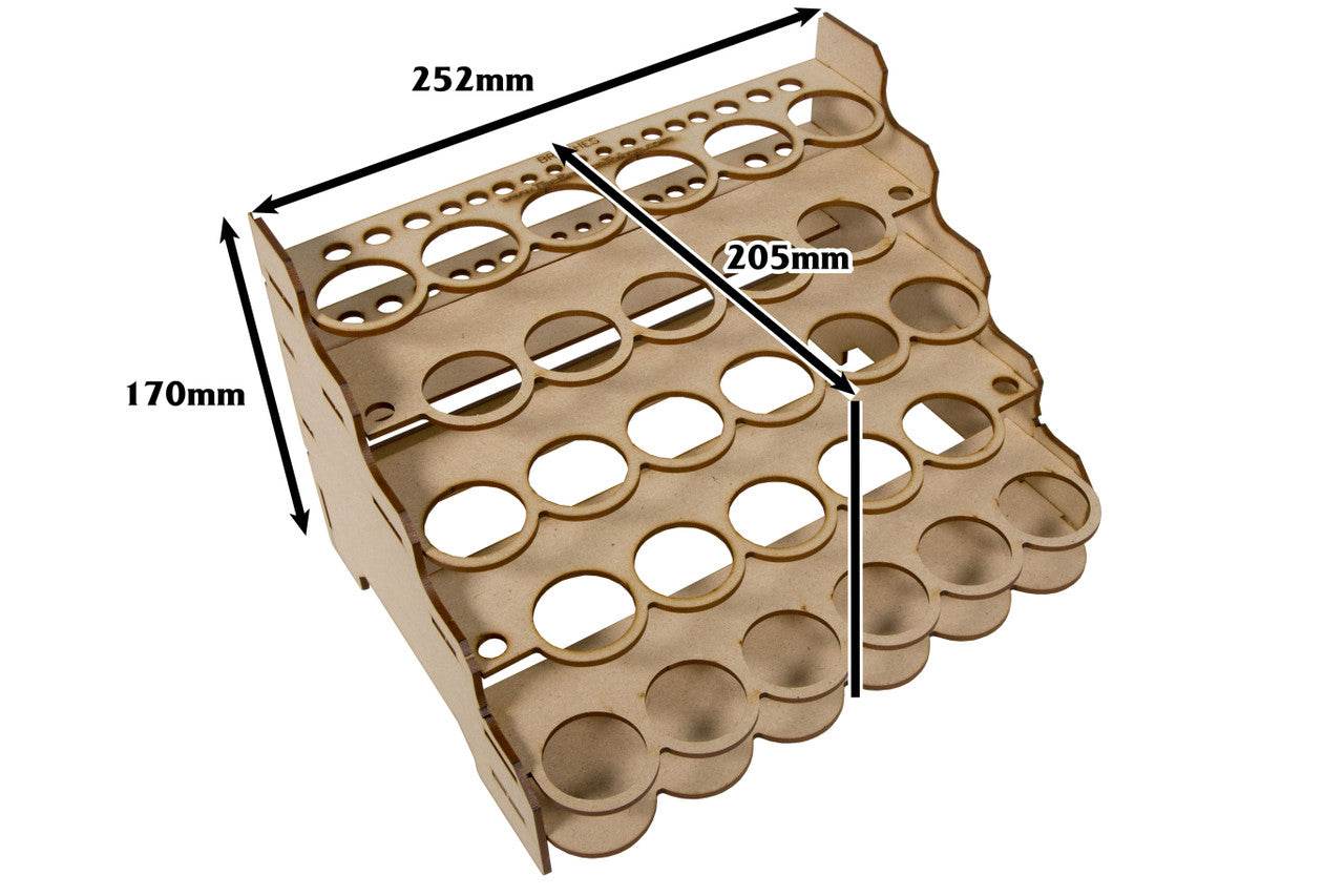 Modular Paint Rack - 35mm Straight - 