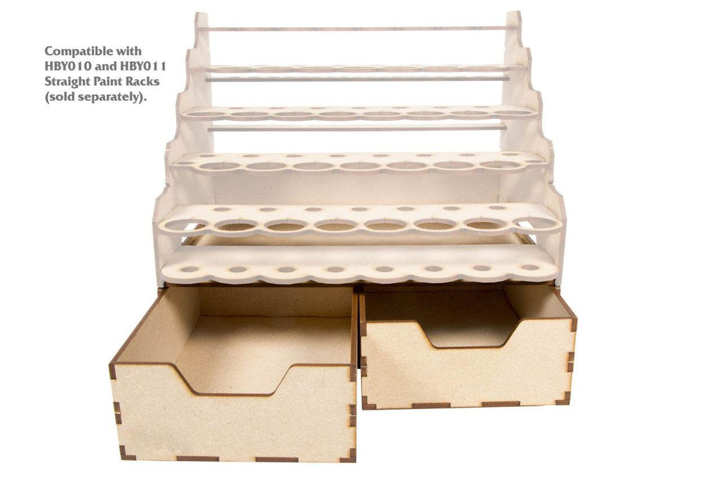 Modular Paint Rack - Drawer Double - 
