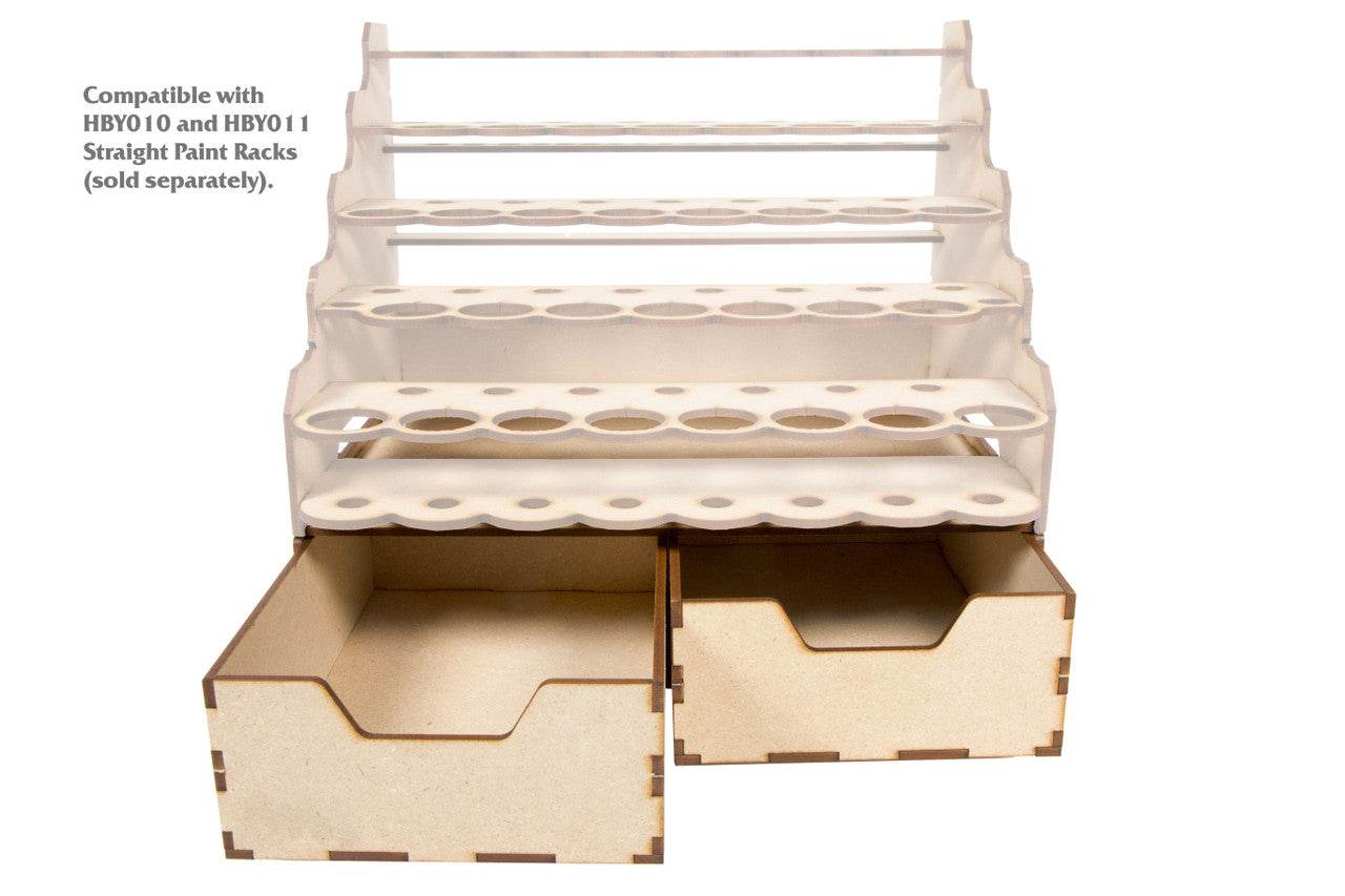 Modular Paint Rack - Drawer Double - 