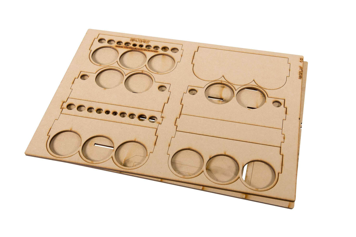 Modular Paint Rack - 35mm Half - 