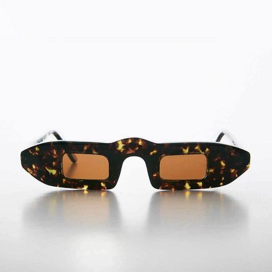 Tortoiseshell Polarized Steampunk Sunglass - Hitomi - Tortoise/Brown Lens