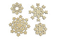 Holiday Ornaments - Meepleflakes (4) - 